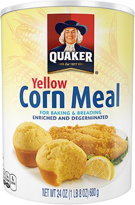 Quaker® - Yellow Corn Meal package