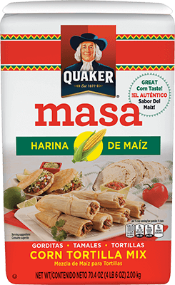 Quaker® Tortilla Mix - Masa Harina de Maiz package