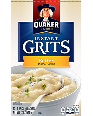 Quaker® Instant Grits - Butter Flavor package