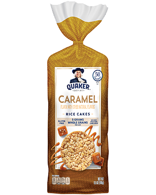 Quaker® Rice Cakes - Caramel Corn package