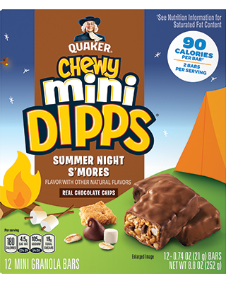 Quaker® Chewy Mini Dipps® - Summer Night S’mores package