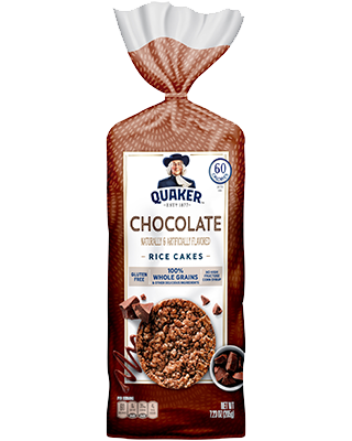 Quaker® Rice Cakes - Chocolate package
