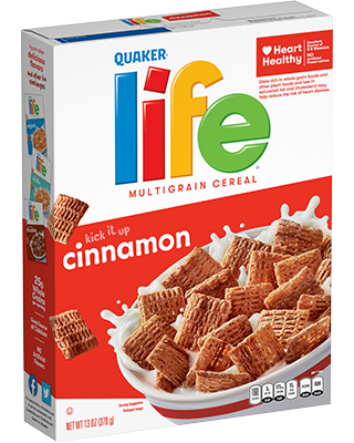 Life Cereal - Cinnamon package