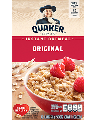 Quaker® Instant Oatmeal - Original package