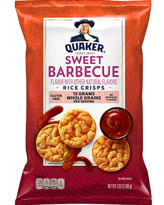Quaker® Rice Crisps - Sweet Barbecue package