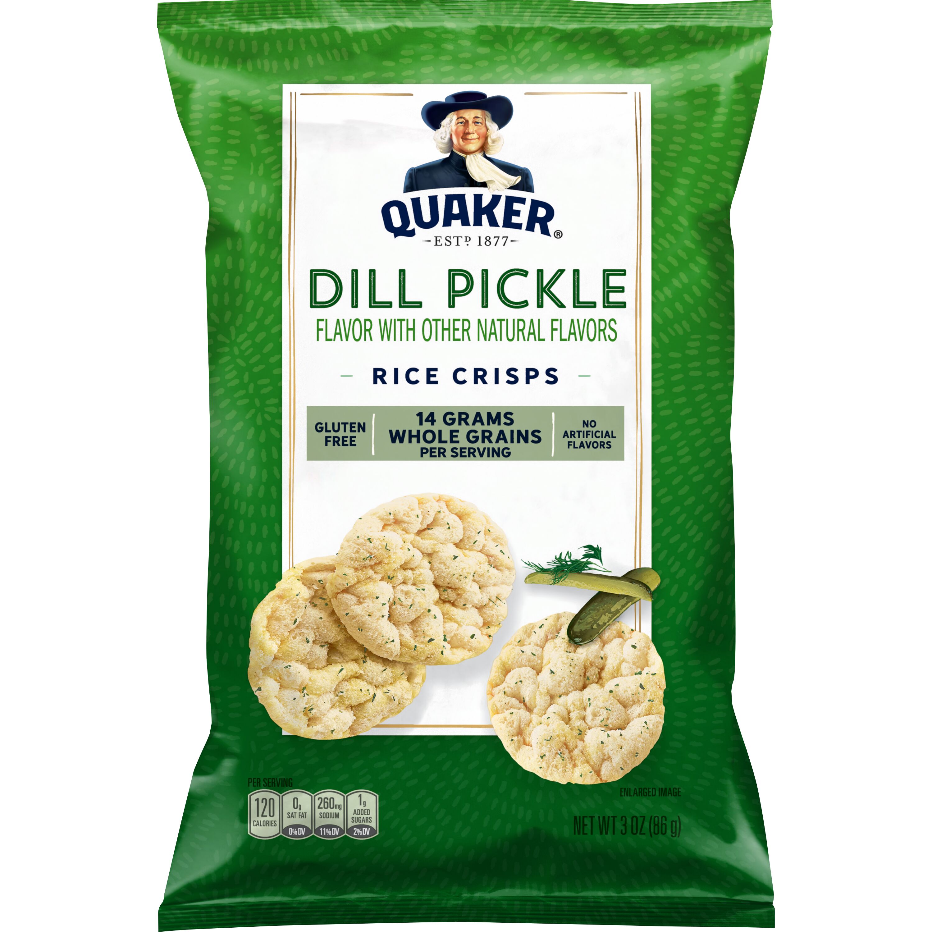 Dill Pickle Rice Crisps