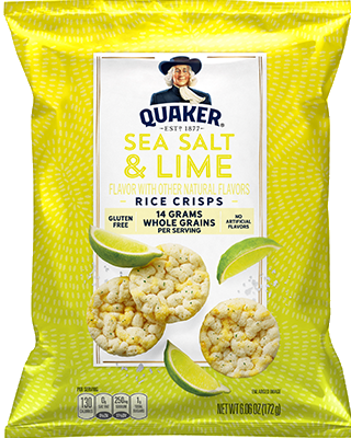 Quaker® Rice Crisps - Sea Salt & Lime
