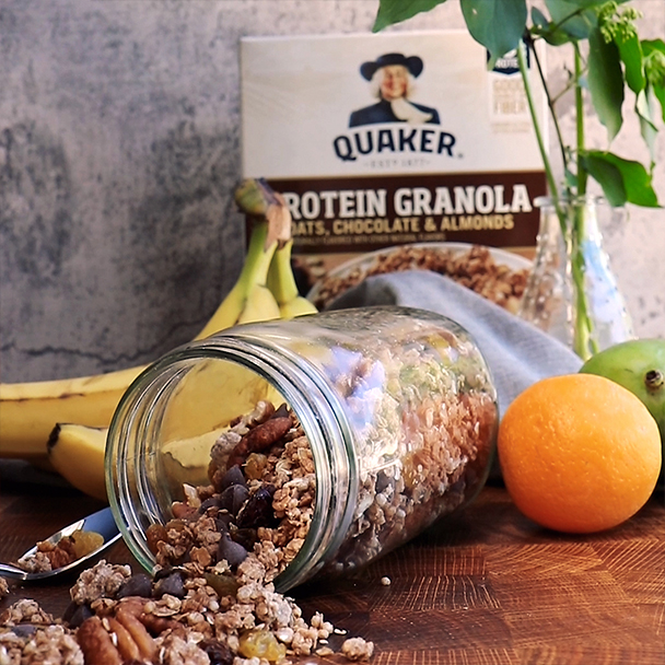 Recipe Mexican Hot Chocolate Trail Mix with Granola
