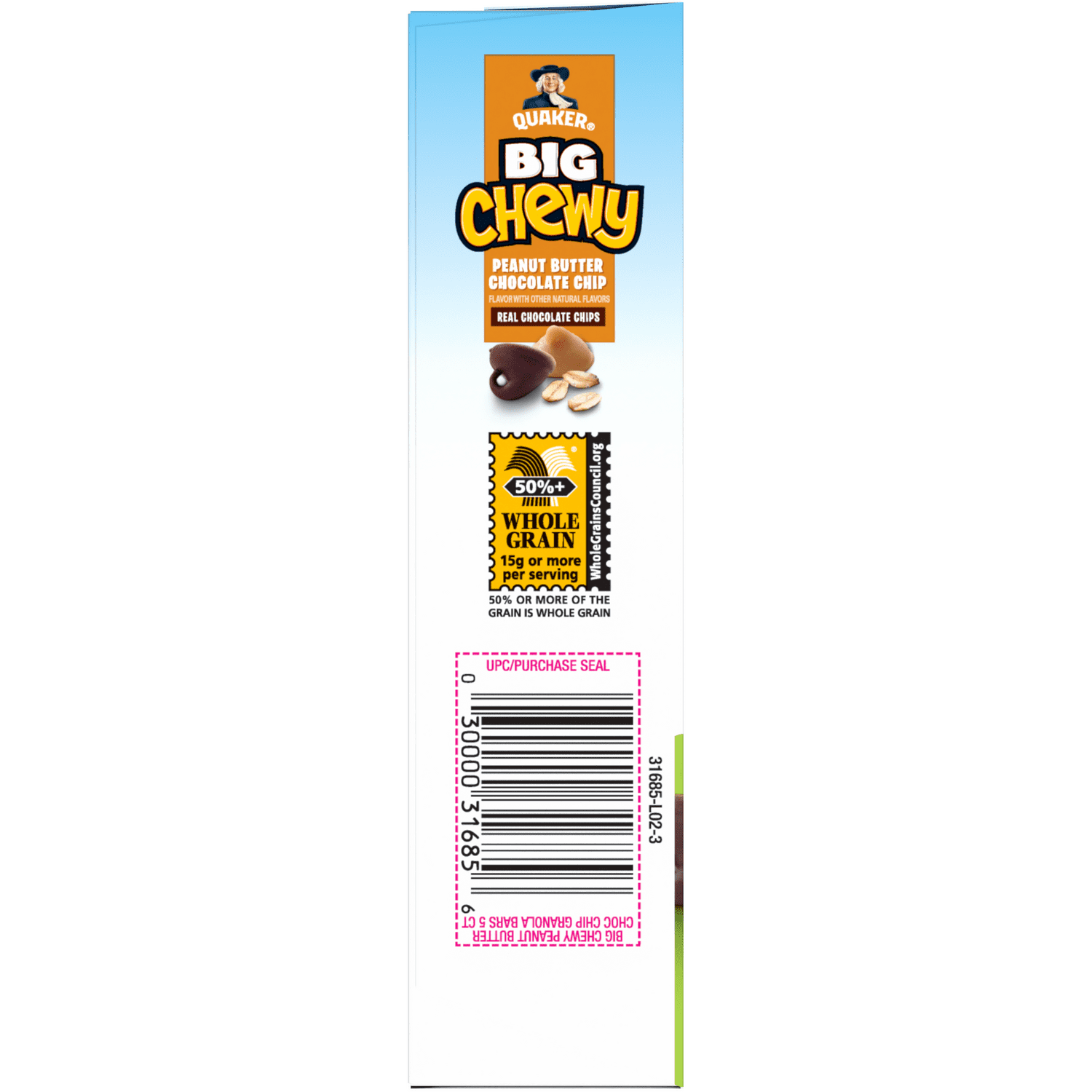 Quaker Chewy Granola Bars Peanut Butter Chocolate Chip