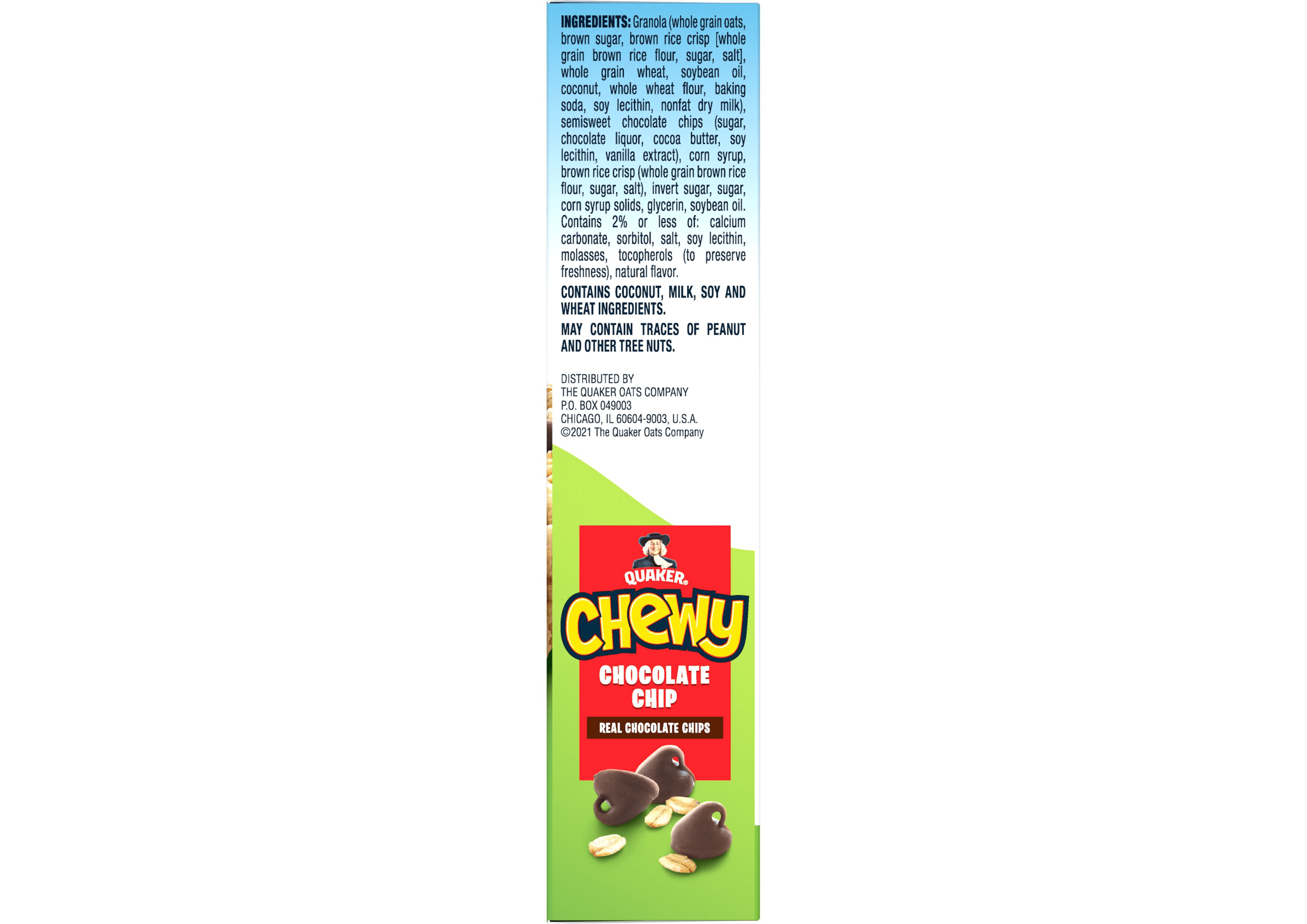 Chewy Granola Bars - Chocolate Chip | Quaker Oats