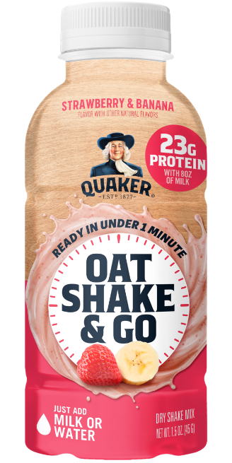 Quaker Oat Shake & Go Strawberry & Banana