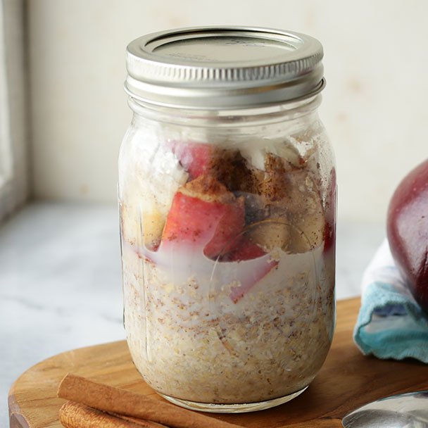 Apple Cinnamon Overnight Oats