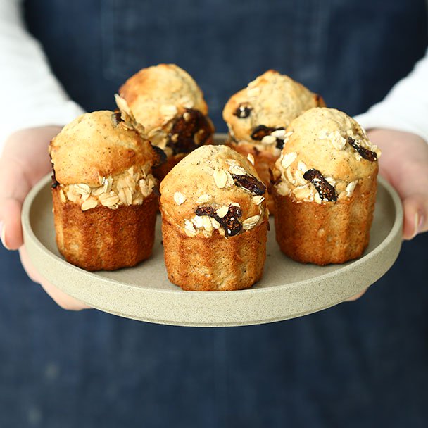 Recipe Banana Oat Muffins