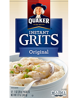 Quaker® Instant Grits - Original Flavor package