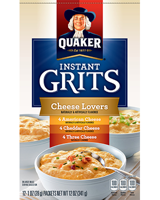 Quaker® Instant Grits - Cheese Lovers Flavors Variety