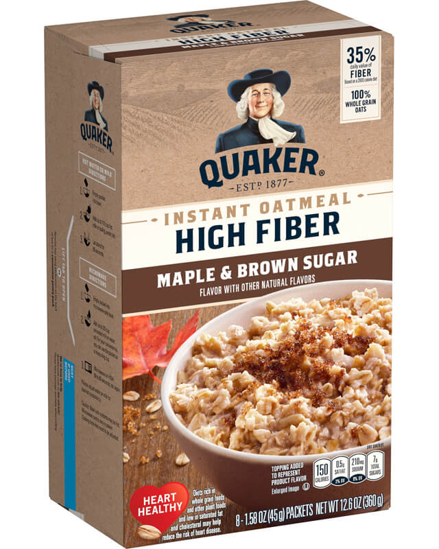 Quaker Oats 100% Natural Whole Grain Quick 1- Minute Oats, 2 pk./40 oz.