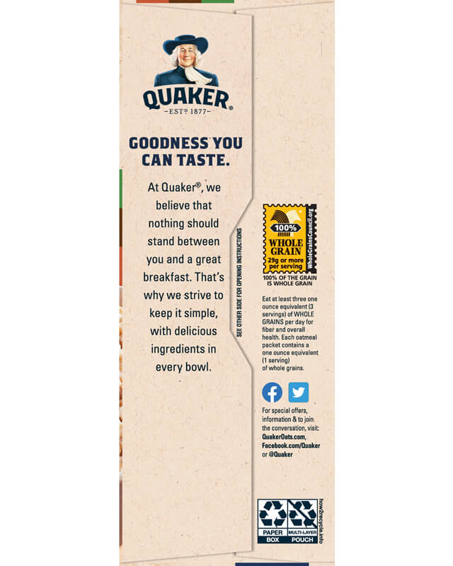 Quaker Instant Oatmeal Sam Club informacionpublica.svet.gob.gt