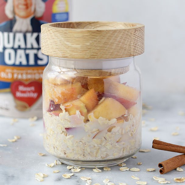 Peach Overnight Oats