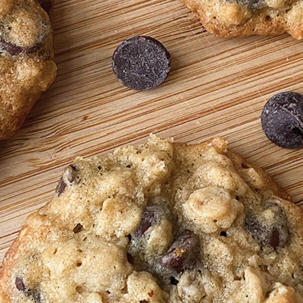 Oatmeal Mini Chocolate Chip Cookies