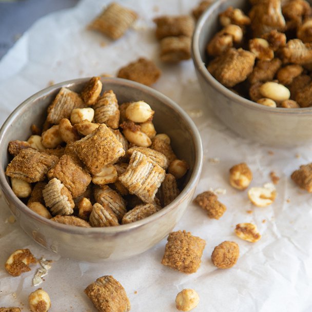 Oatmeal Squares Snack Mix Recipe