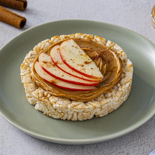 Recipe Peanut Butter Apple Cinnamon Rice Cake