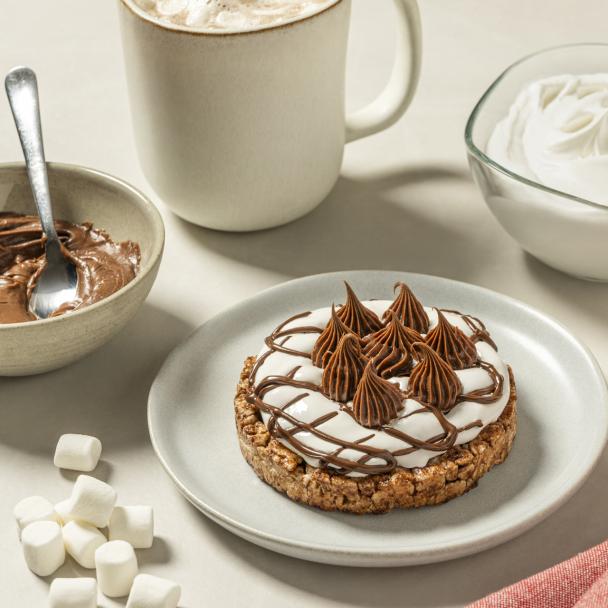 Recipe Hot Cocoa & Marshmallow Rice Cake