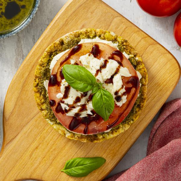 Caprese Salad Rice Cake