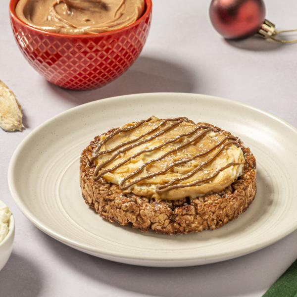 Chocolate Peanut Butter Cheesecake Rice Cake