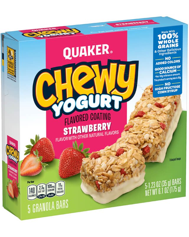 Strawberry shop granola bars