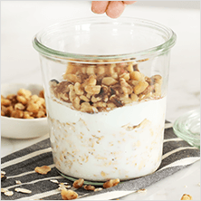 Banana Nut Overnight Oats